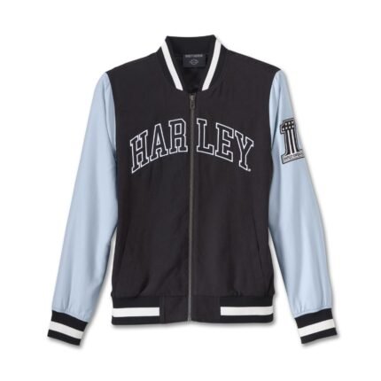 Harley Davidson Womens Bar Shield Jacket Colorblocked – front view