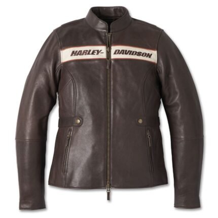 Harley Davidson Heavyweight Jacket Java – front view