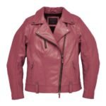 Harley Davidson Womens Vixen Lane Jacket Dusky Orchid – front view