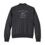 Harley Davidson Old Bomber Jacket Black – front view