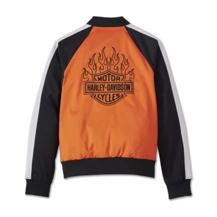 Harley Davidson Sedona Bomber Jacket Colorblocked – front view